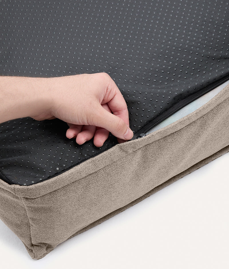 Cama Cuadra Beige Cafide