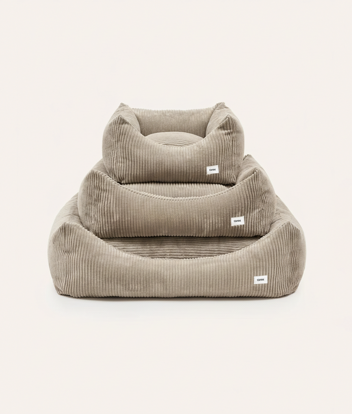 Cama Perro Pana Snozy Beige