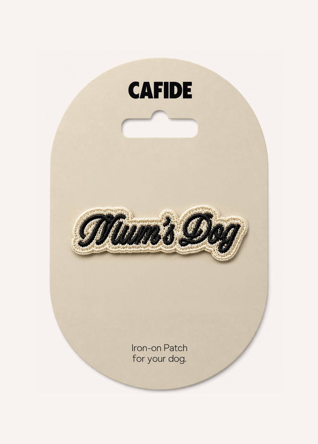 Parche Perros Termoadhesivo Mum's Dog Beige