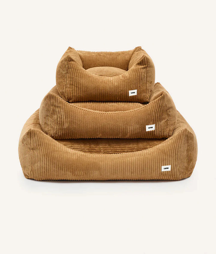 Cama Snozy de Pana Mostaza Cafide