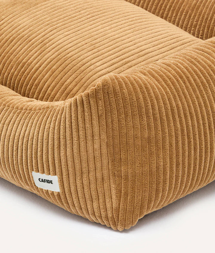 Cama Snozy de Pana Mostaza Cafide