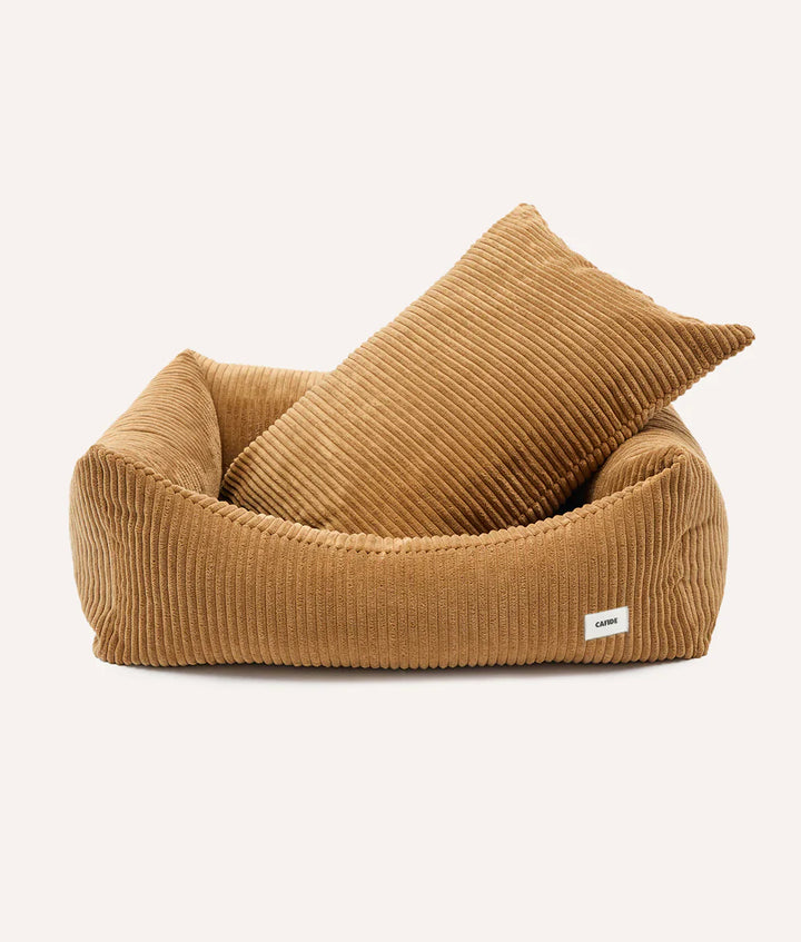 Cama Snozy de Pana Mostaza Cafide