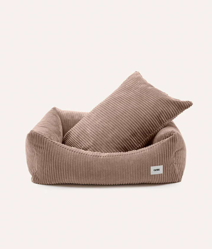 Cama Snozy de Pana Moca Beige Cafide