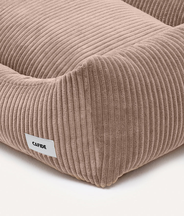 Cama Snozy de Pana Moca Beige Cafide