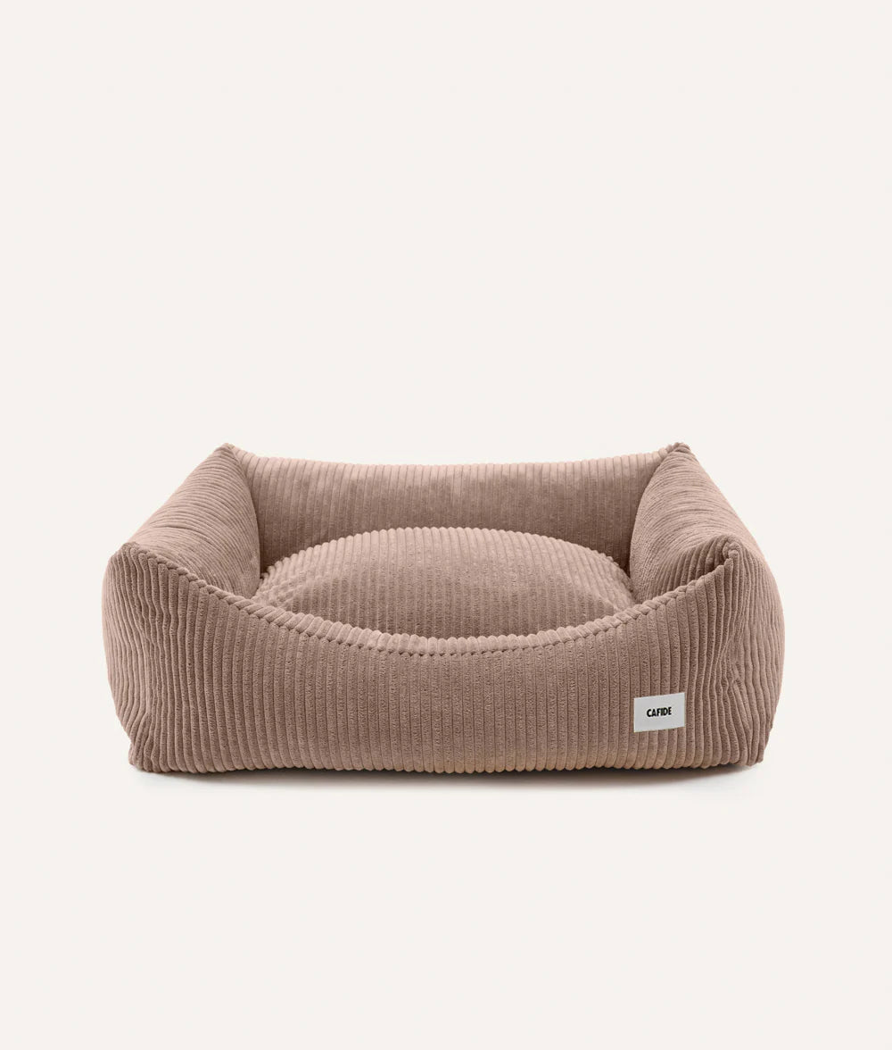 Cama Snozy de Pana Moca Beige Cafide