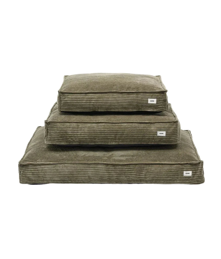 Cama Cuadra de pana Cafide