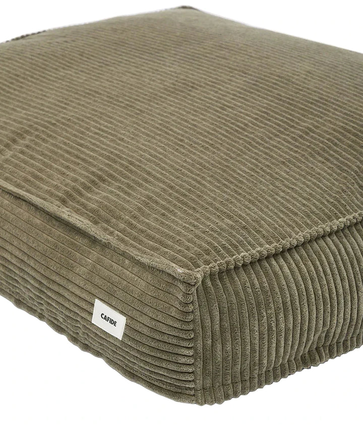 Cama Cuadra de pana Cafide