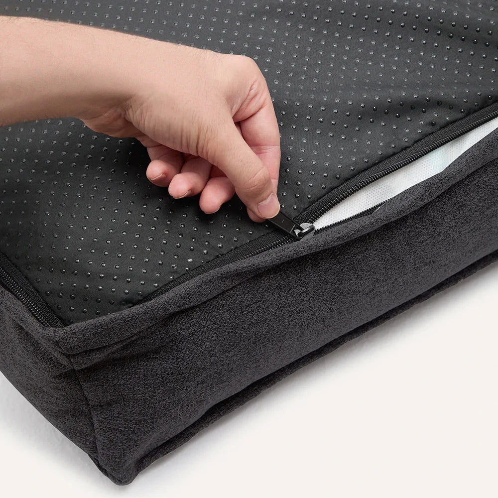 Cama Cuadra Antracita Cafide
