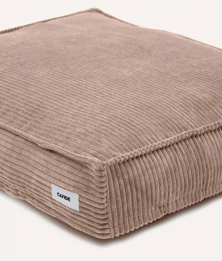 Cama Cuadra de pana Cafide