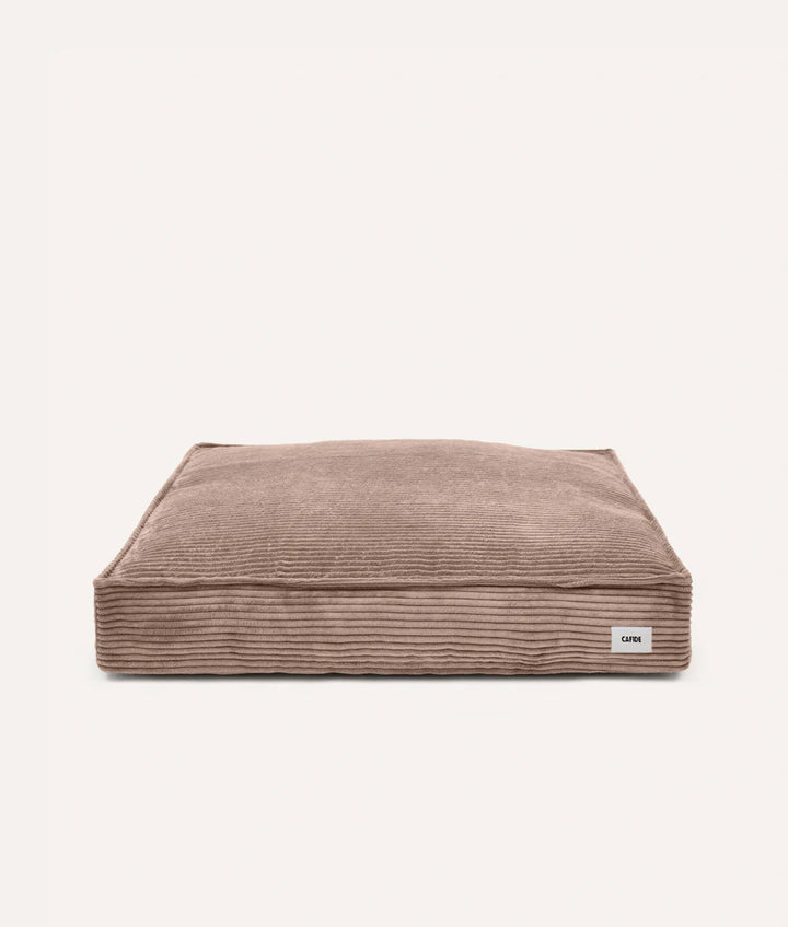 Cama Cuadra de pana Cafide