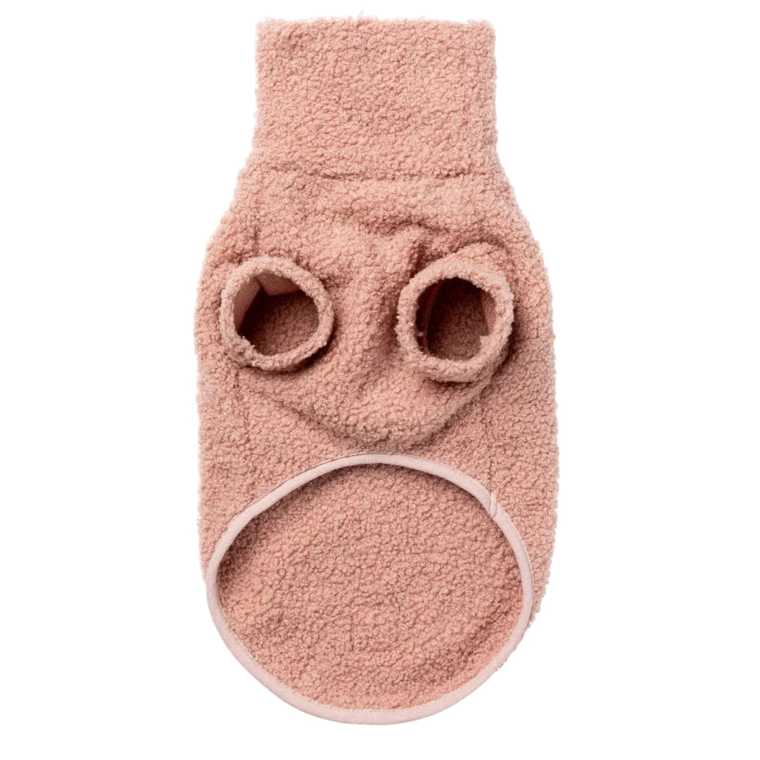 Fuzzyard Life Boucle Sweater Soft Blush