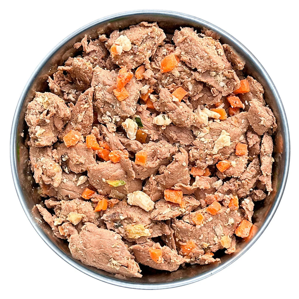 Plato de comida cocinada de la marca fidelis de cabra 