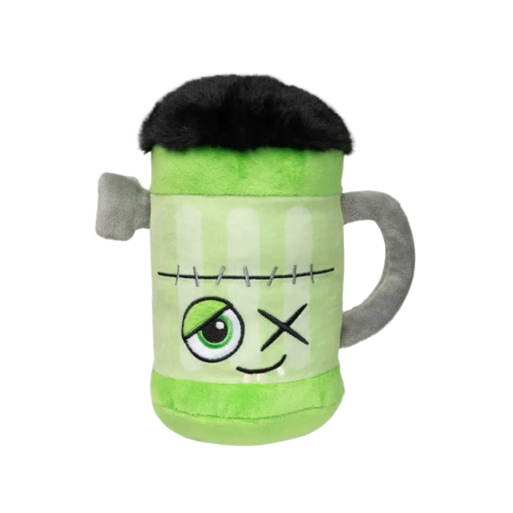 juguete frankenstein cerveza perro 