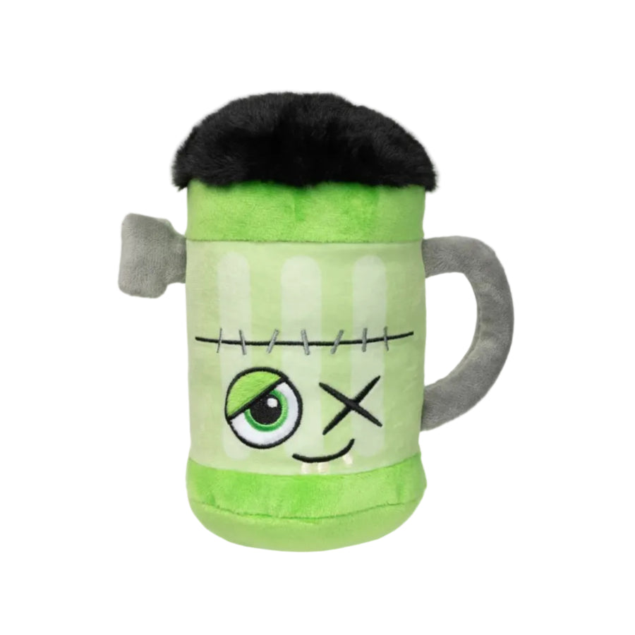 juguete frankenstein cerveza perro 