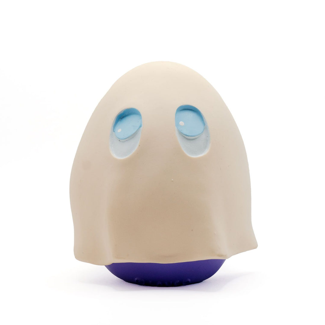 Juguete para perro Lanco Original Egg tamaño L diseño fantasma Halloween de caucho natural con pito