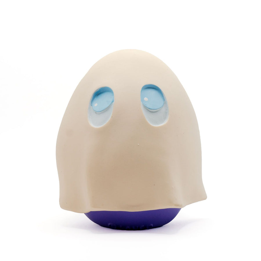 Juguete para perro Lanco Original Egg tamaño L diseño fantasma Halloween de caucho natural con pito