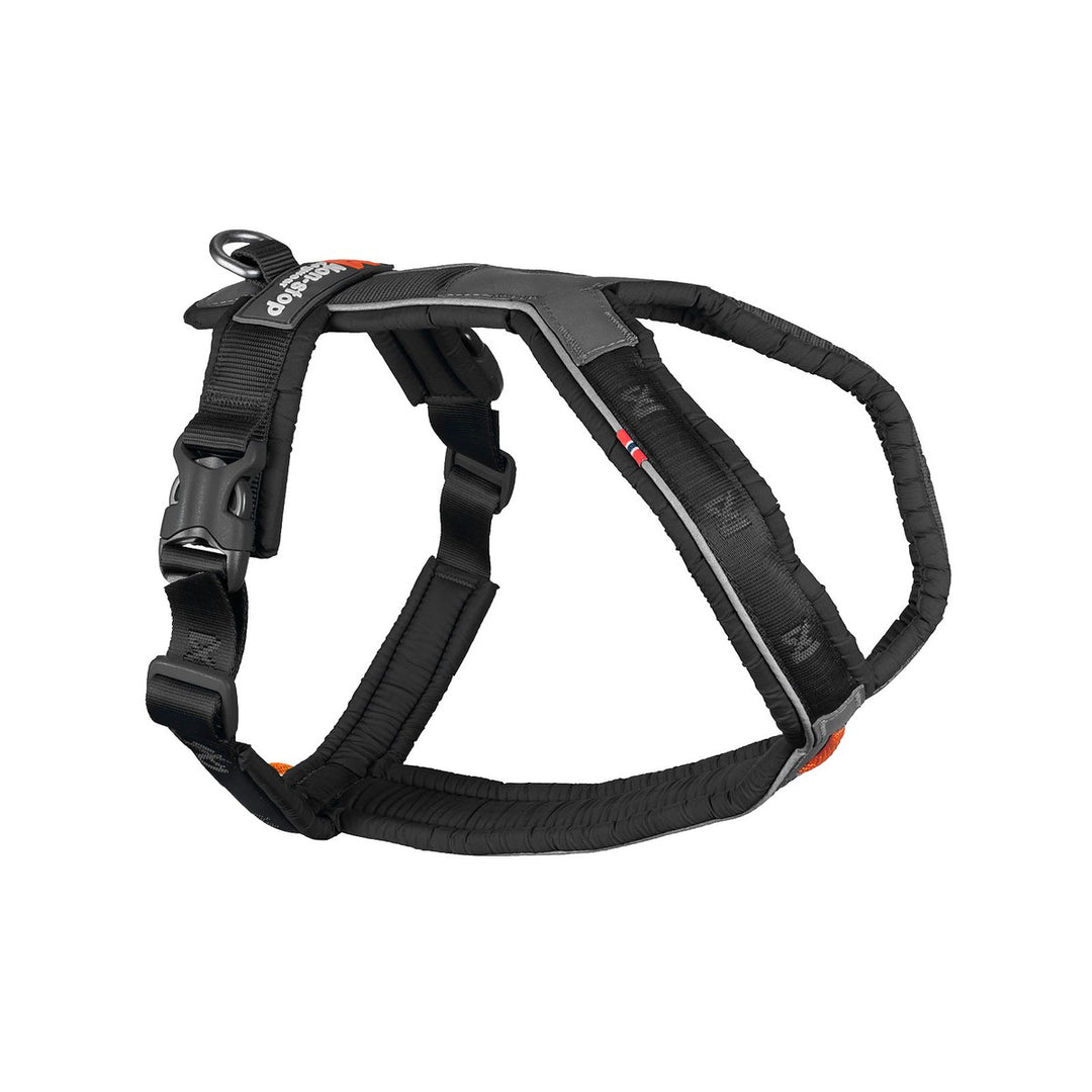 arnés para perro Non-stop Dogwear Line Harness 5.0 color negro, ergonómico y resistente
