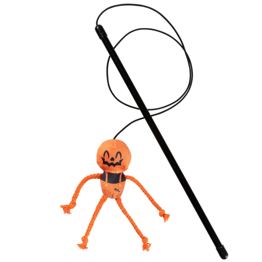 Juguete interactivo gato halloween calabaza