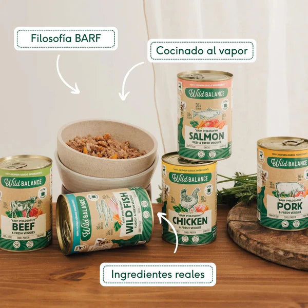 Lata de Pescado Filosofía BARF 400g