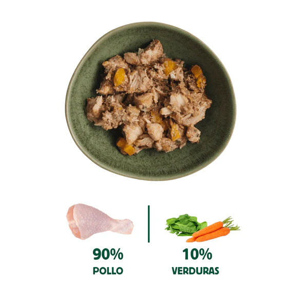Lata de Pollo Filosofía BARF 400g