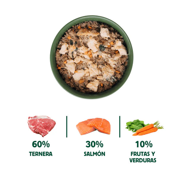 Lata de Salmon Filosofía BARF 400g