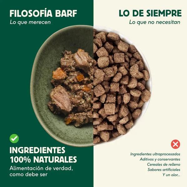 Lata de Ternera Filosofía BARF 400g - Wild Balance