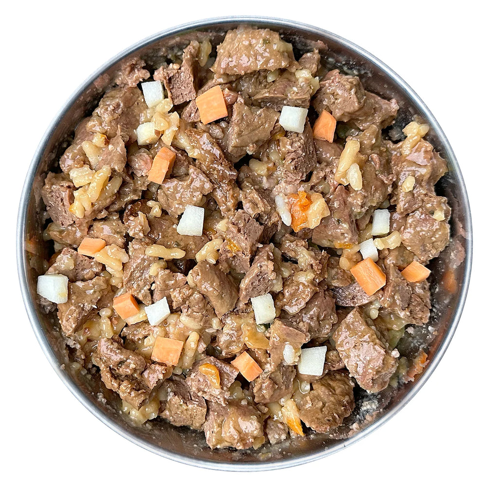 Plato de comida cocinada de sabor conejo de Fidelis 