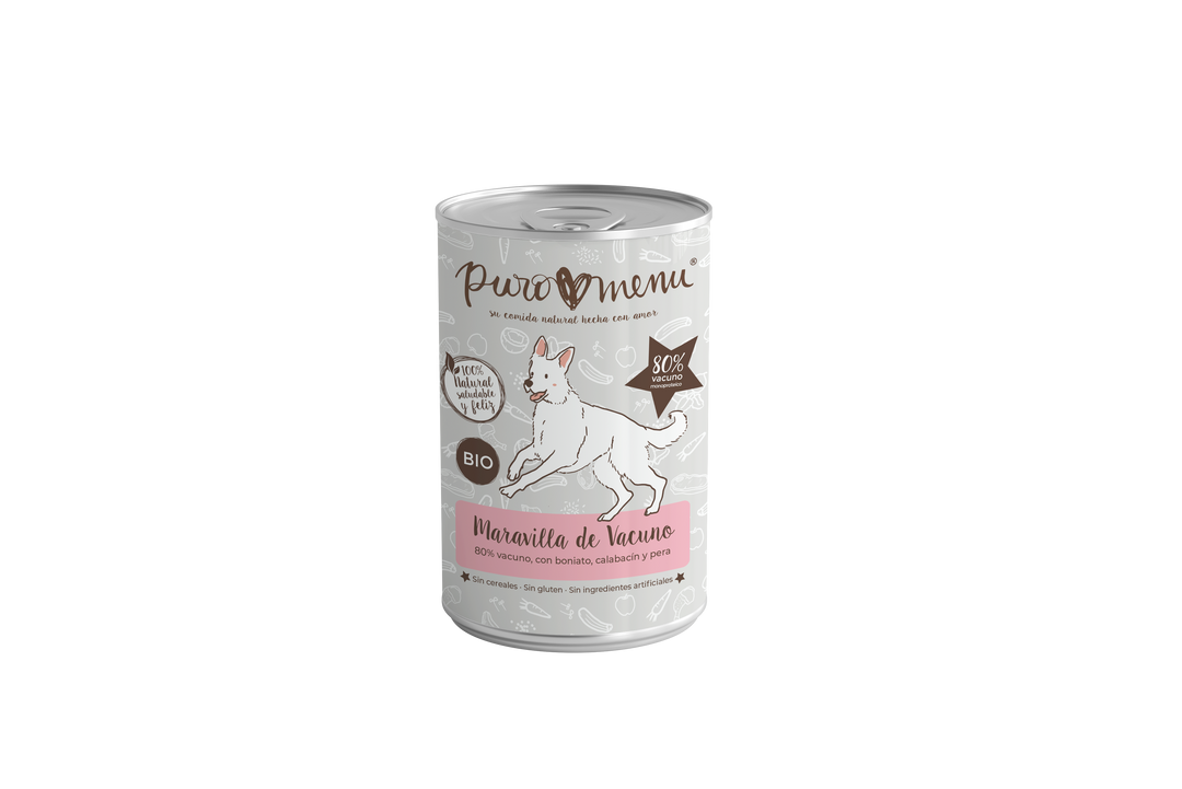 Puro Menú Alimento BIO Cocido Ternera 400g