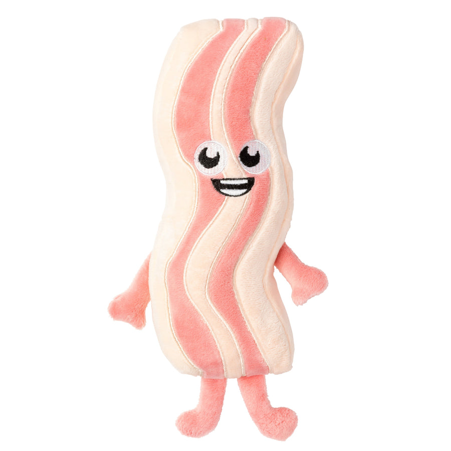 Juguete de bacon para perros del set BBQ Party, peluche con doble capa y sonido