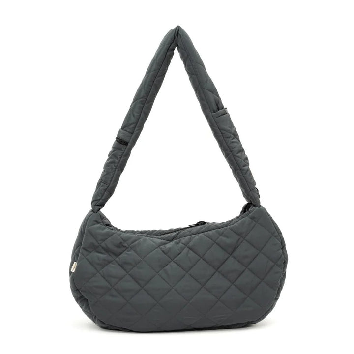 Bolso transportín acolchado FuzzYard Life color beige sandstone para perros pequeños