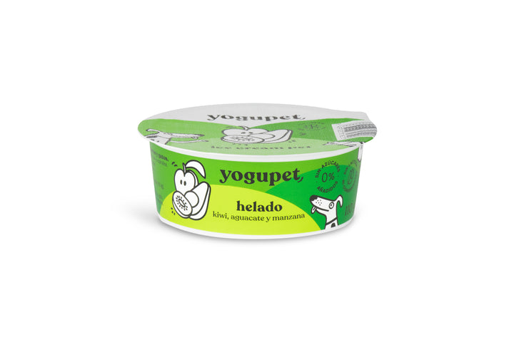 Yogupet Helado Manzana, Pera y Kiwi