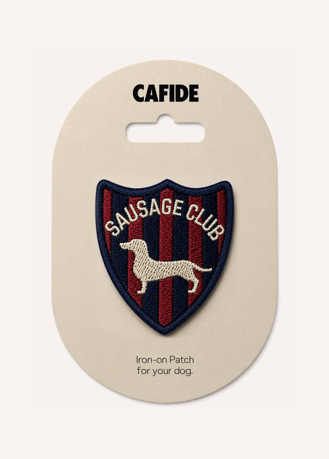 Parche Perros Termoadhesivo Sausage Club Azul