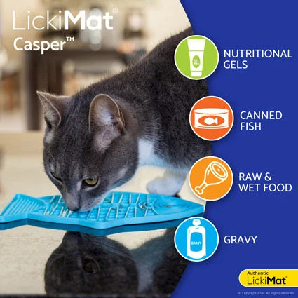 LickiMat Casper Lila Alfombrilla para Lamer