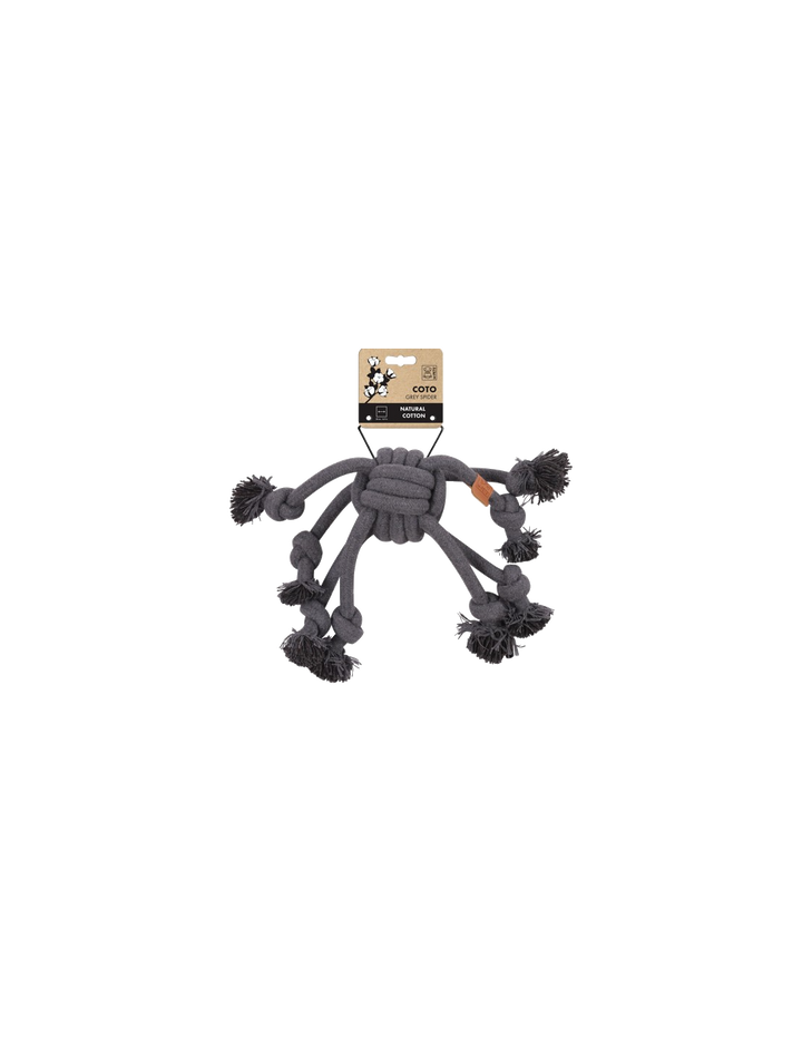 Coto Araña – Juguete de cuerda algodón natural resistente
