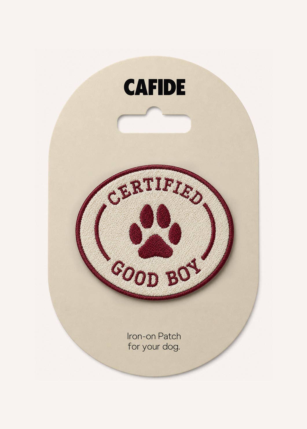 Parche Perros Termoadhesivo Good Boy Beige