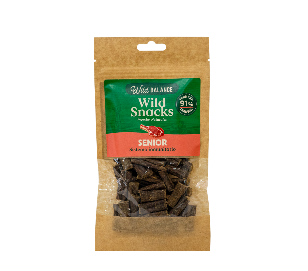 Wild Snacks Senior de Ternera
