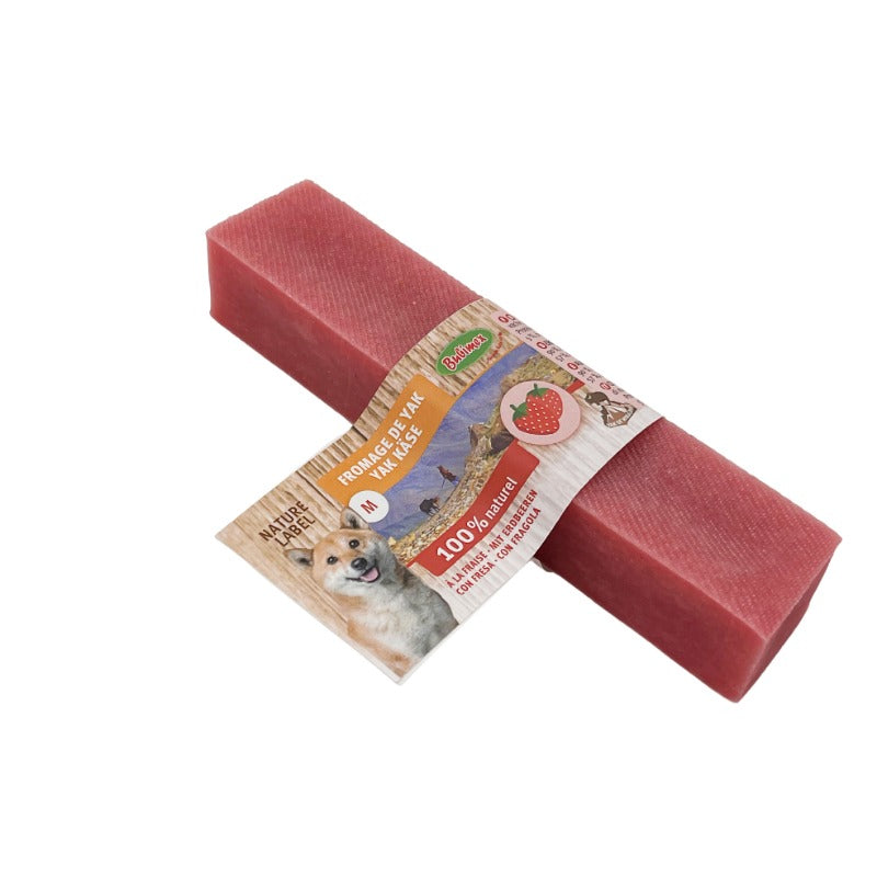 Barritas de Queso del Himalaya con Fresa